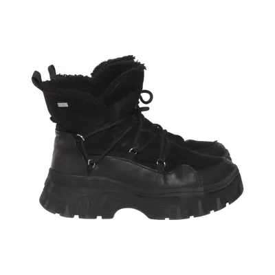 Laced boots (Black) from Duffy