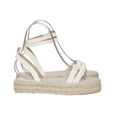 Sandaler (Beige, Vit) från H&M Polyuretan