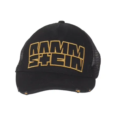 Truckerkeps (Svart) från Rammstein Bomull, Polyester