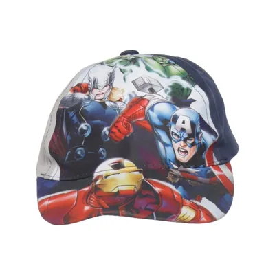 Casquette de baseball (Bleu, Gris, Multicolore) de Marvel Avengers Coton