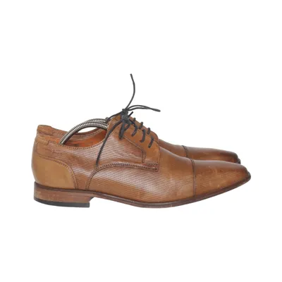 Derby schoenen (Bruin) van Van Lier Leer