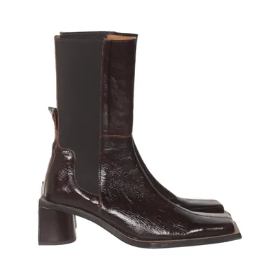 Chelsea boots (Bruin) van Miista Leer