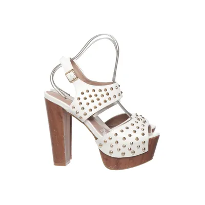 High heel sandals (White, Beige) from Primadonna Collection
