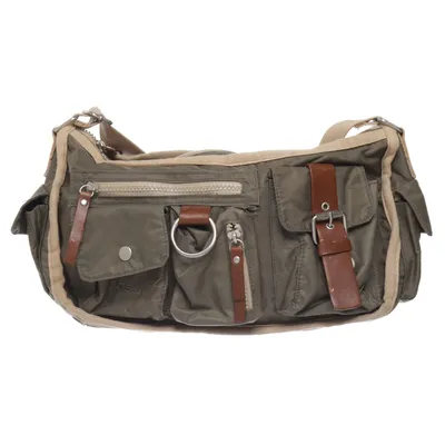 Skuldertaske (Grøn, Beige) fra Fossil