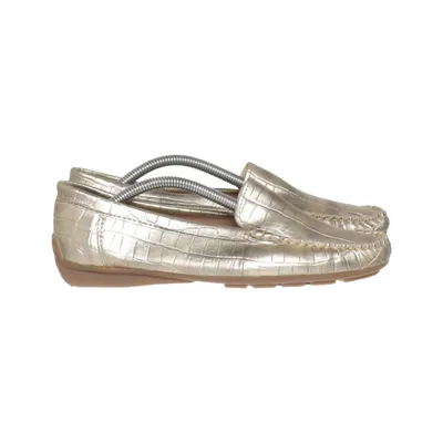Ballerines (Or) de Laura di Sarpi Cuir
