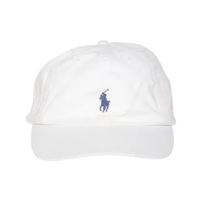 Baseballkasket (Hvid) fra Polo Ralph Lauren Bomuld