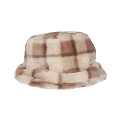 Bucket hat (Beige, Brown) from Fire & Glory Polyester