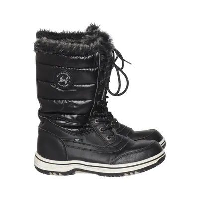 Laced boots (Black) from Leaf