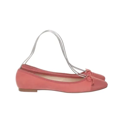 Ballet flats (Pink) from Mango Faux suede