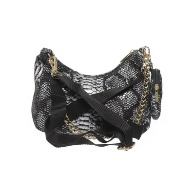 Axelremsväska (Svart, Vit) från Borse in Pelle Skinn