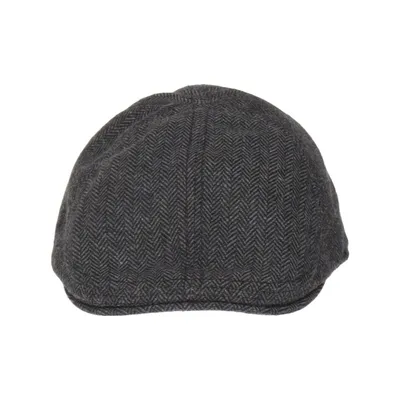 Flat cap (Miles Duckbill) från Statewear Polyester, Ull