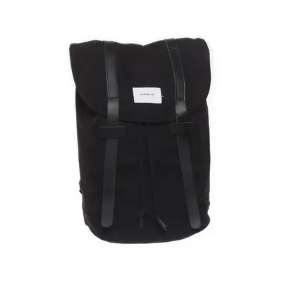 Ryggsäck (Svart) från Sandqvist Skinn, Ekologisk bomull, Återvunnen polyester