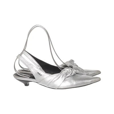 Sandalen (Zilver) van Nubikk Suède