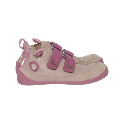 Chaussons de gymnastique (Rose, Beige) de Affenzahn Cuir