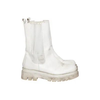 Boots (White) from Lucky Shoes