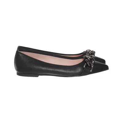 Ballerina's (Zwart) van Pretty Ballerinas Leer