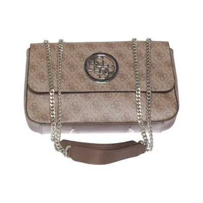 Shoulder-bag (Brown, Beige) from Guess