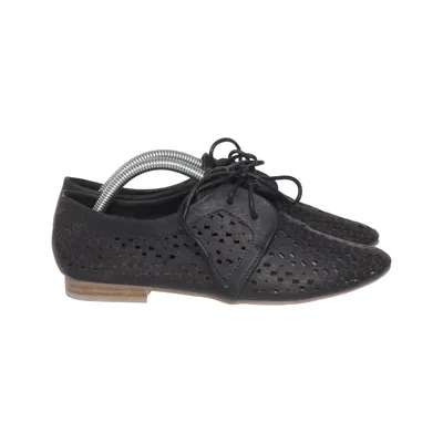 Richelieus (Noir) de A7 Cuir