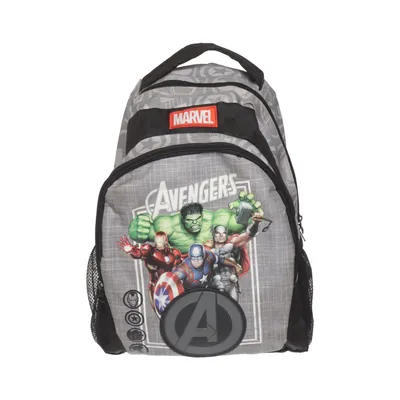 Ryggsäck (Grå, Svart, Flerfärgad) från Marvel Avengers Polyester