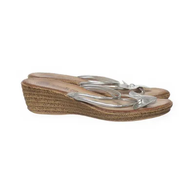 Teenslippers (Bruin) van Bindi Leer