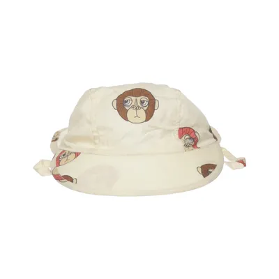 UV cap (Beige, Multicolored) from Mini Rodini Lyocell