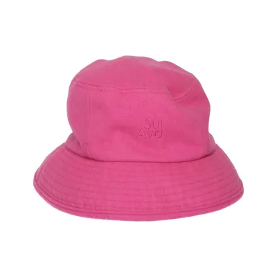 Buckethatt (Rosa) från Sui Ava Polyester, Ull