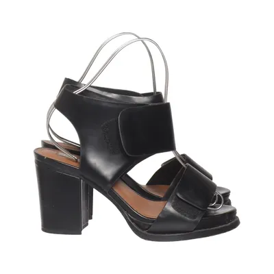 High heel sandals (Black) from & Other Stories Leather