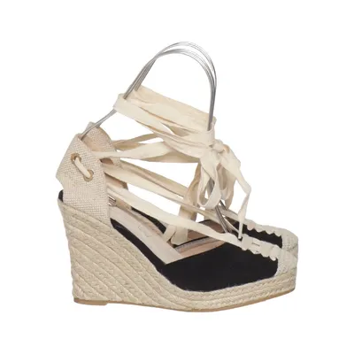 Kilehælssko (Sort, Beige) fra H & D Læder
