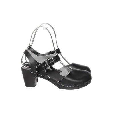 Träskor (Svart) från Swedish Clogs Skinn