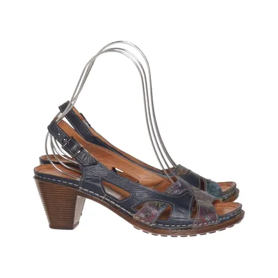 Sandales à talons hauts (Bleu, Multicolore) de Charlotte of Sweden Cuir