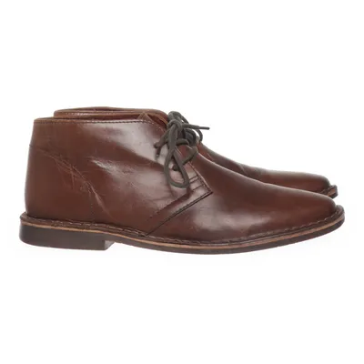 Laced boots (Brown) from Red Tape Leather