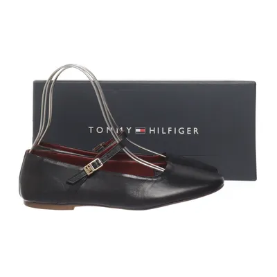 Schoenen (Zwart) van Tommy Hilfiger Leer