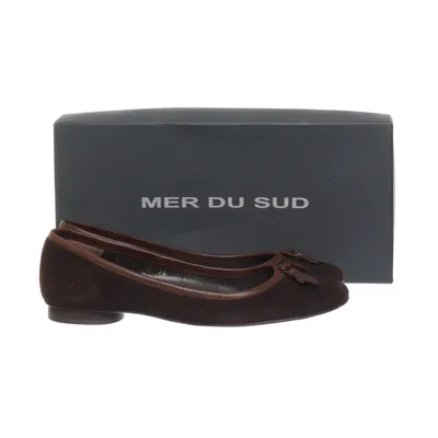 Ballet flats (Brown) from Mer Du Sud Leather
