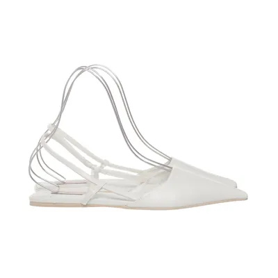 Sandalen (Wit) van Nelly Imitatieleer