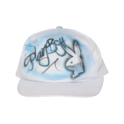 Baseballkasket (Hvid, Flerfarvet) fra Playboy Bomuld, Polyester