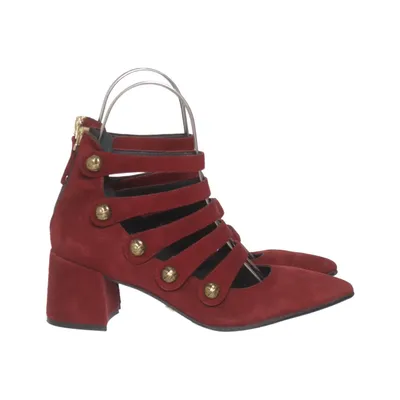 Heeled boots (Red) from Elvio Zanon Leather