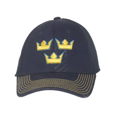 Baseball cap (Blue, Yellow) from CCM Elastane, Polyester