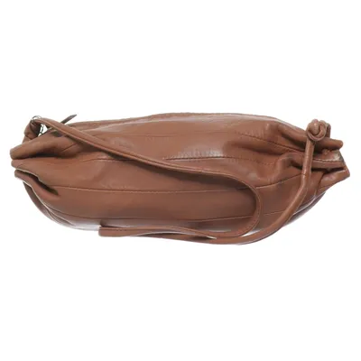 Handbag (Brown) from Marimekko Polyester, Leather