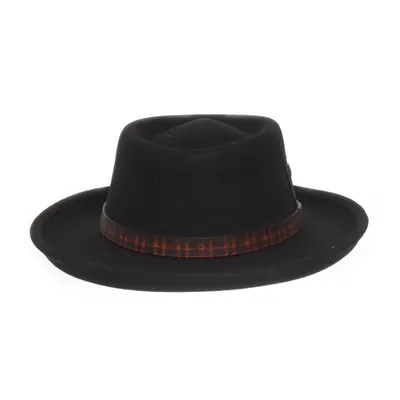 Filthatt (Svart) från Stetson Bomull, Ull