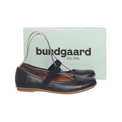 Ballerinasko (Blå) fra Bundgaard Læder