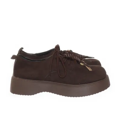 Derby schoenen (Bruin)