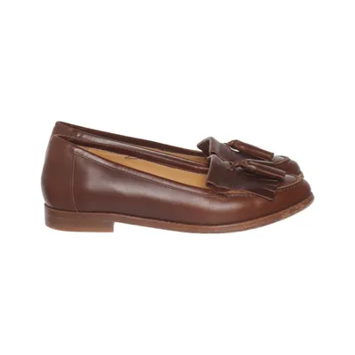 Loafers (Bruin) van Les Souliers Sézane Leer