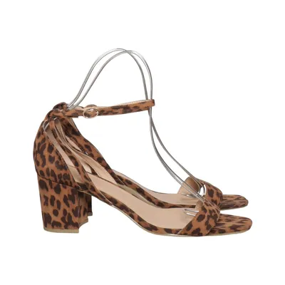 Højhælede sandaler (Brun, Sort) fra New Look