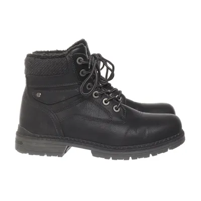 Laced boots (Black) from Muzzo