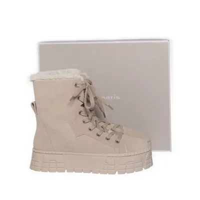 Snørestøvler (Beige) fra Tamaris