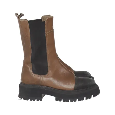 Bottines Chelsea (Marron, Noir) de Cobler