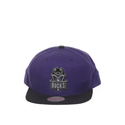 Kasket (Lilla, Sort) fra Mitchell & Ness