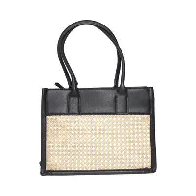 Handtas (Zwart, Beige)
