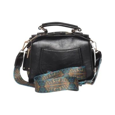 Sac à bandoulière (Noir, Multicolore) de Chan'2ab