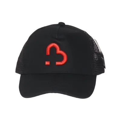 Casquette de camionneur (Noir, Rouge) de Trend Eagle Coton, Polyester